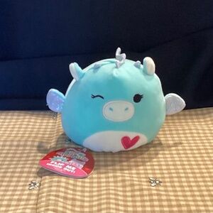 Flip A Mallows Palasha The Dragon And  Fay The Fox 5” Squishmallows